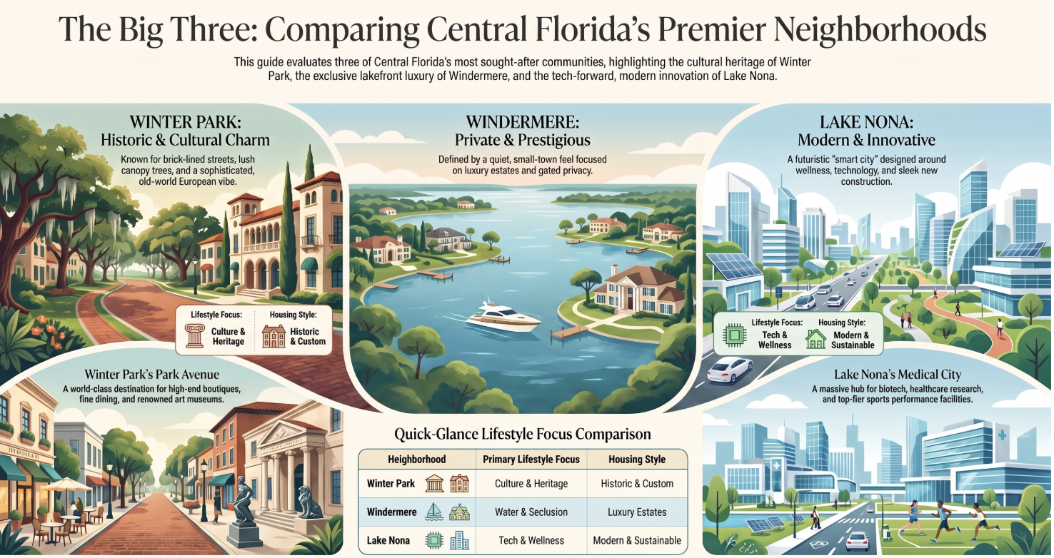 Central Florida Premier Neighborhood Comparison