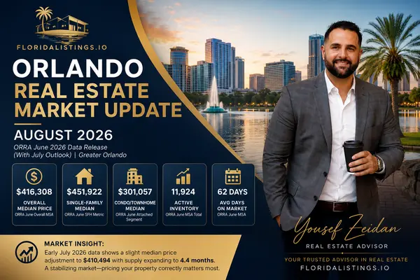 feature image of Orlando Real Estate Market Update: August 2026