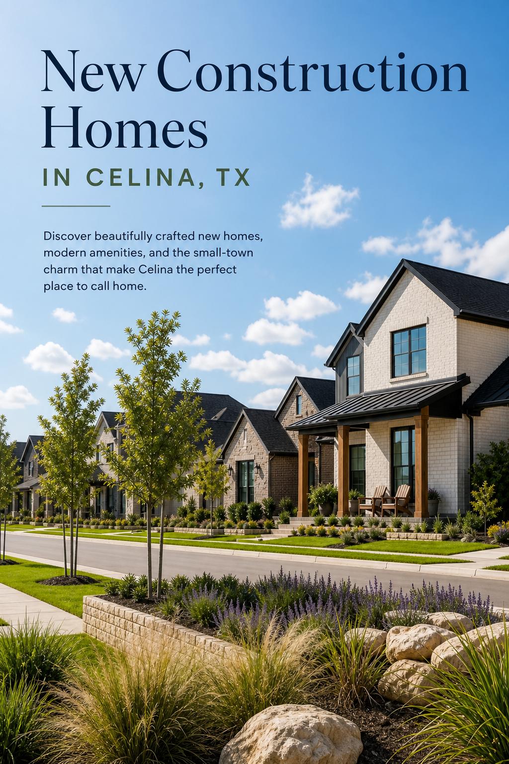 New Construction Homes in Celina TX