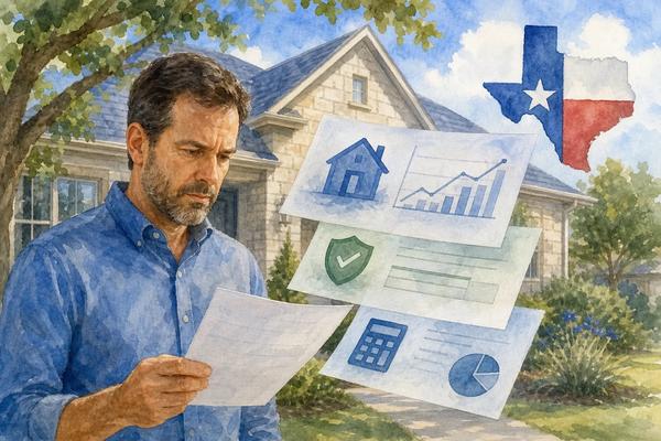 How Texas Property Taxes Work When Buying a Home