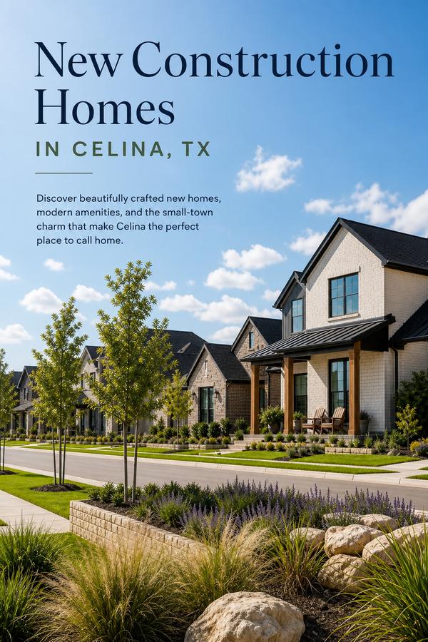 New Construction Homes in Celina TX