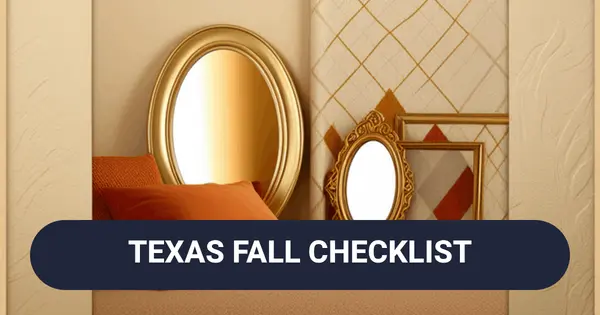 Texas Fall Home Maintenance Checklist (North Texas Edition)