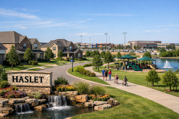 feature image of Haslet, TX Neighborhood Guide: New Communities, Schools, Dining &amp; Outdoor Fun