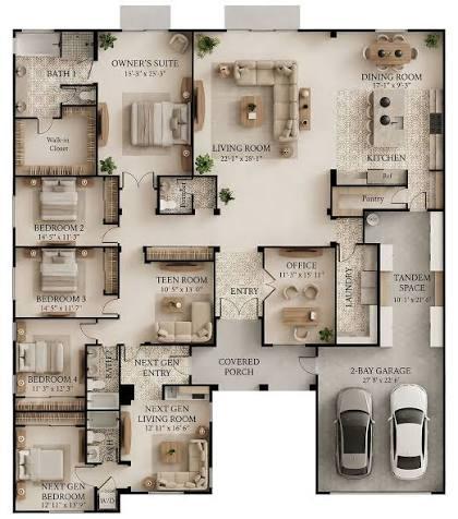 feature image of Next Gen Homes in Dallas–Fort Worth: The Complete Guide to "A Home Within a Home"
