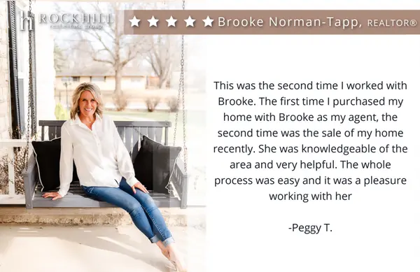 Brooke Norman-Tapp, REALTOR, Rockhill Real Estate Group 5 Star Testimonial