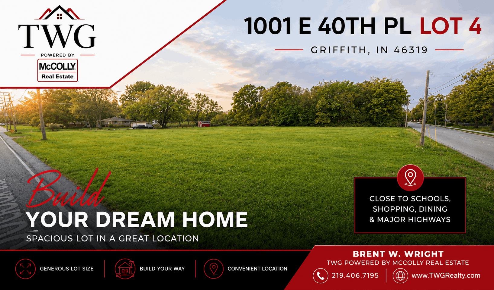 5 Buildable Lots for Sale in Griffith Indiana | Bring Your Own Buil...