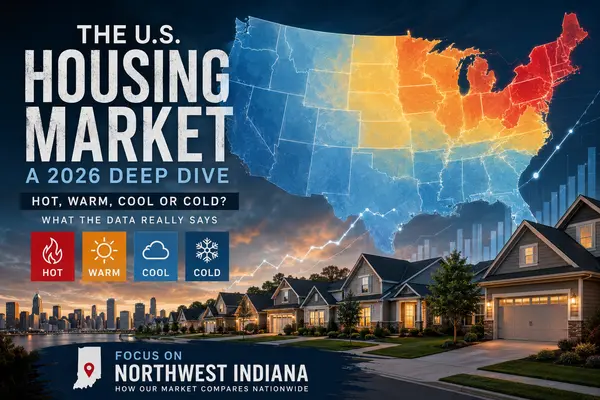 The 2026 U.S. Real Estate Market: A Deep Dive Into America's Hot, Warm, Cool & Cold Housing Markets
