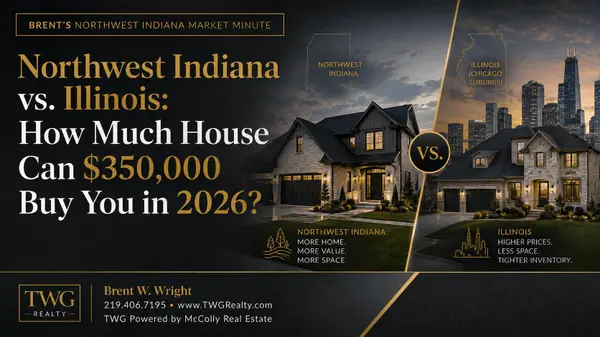 Northwest Indiana vs. Illinois: How Much House Can $350,000 Buy You in 2026?