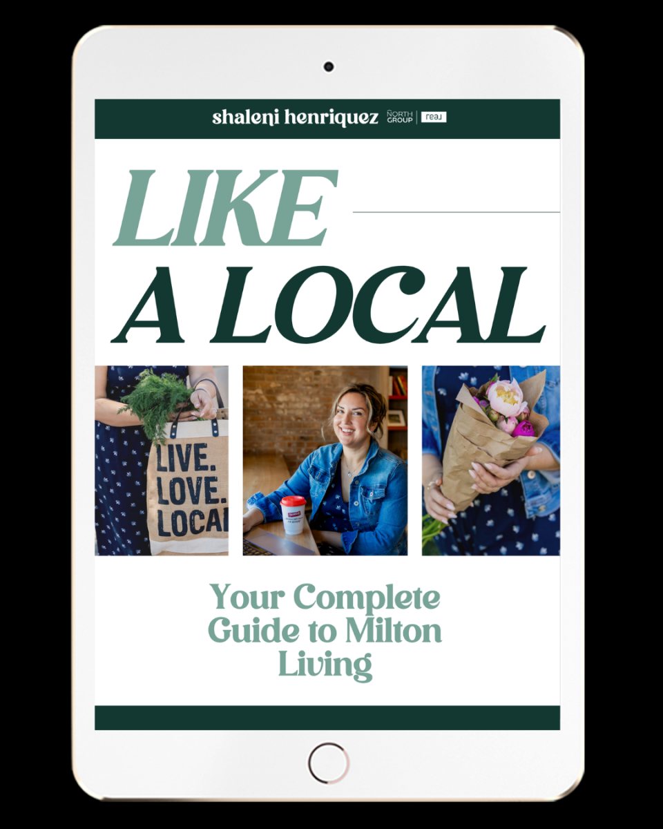 Like a Local Milton Guide shown on an iPad