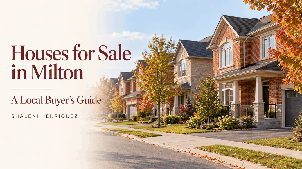Houses for Sale Milton: A Local Buyer’s Guide