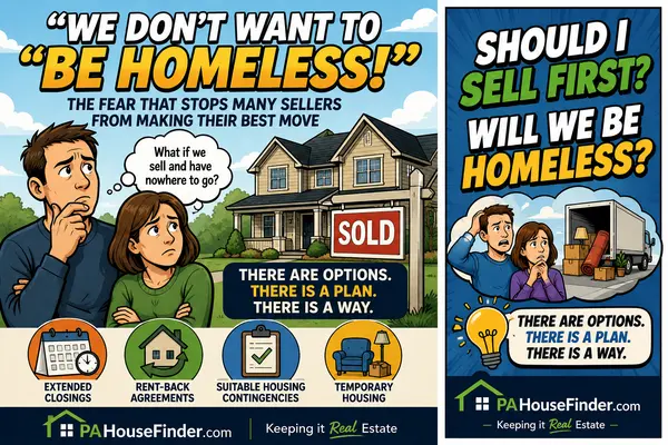 feature image of We Don't Want to Be Homeless — The Fear That Stops Many Sellers From Making Their Best Move