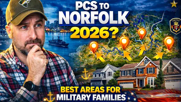 PCS to Norfolk in 2026: Where Military Families Should Actually Live in Hampton Roads