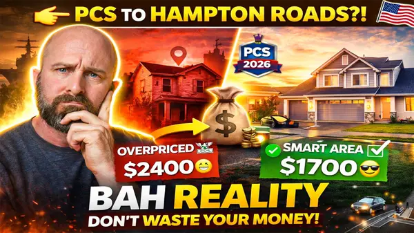 feature image of What Your BAH Actually Buys in Hampton Roads in 2026: A Rank-by-Rank Guide for Military Buyers