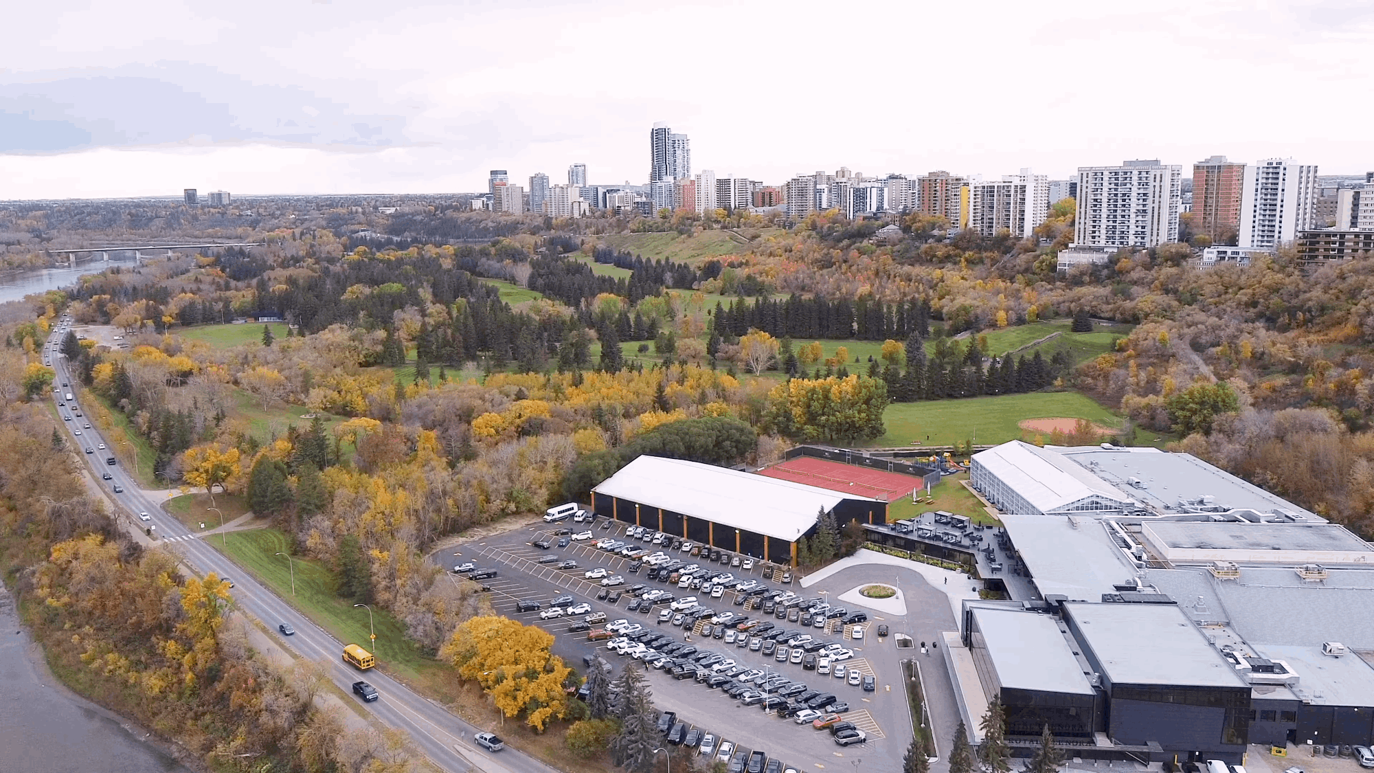 Wihkwentowin, Edmonton skyline