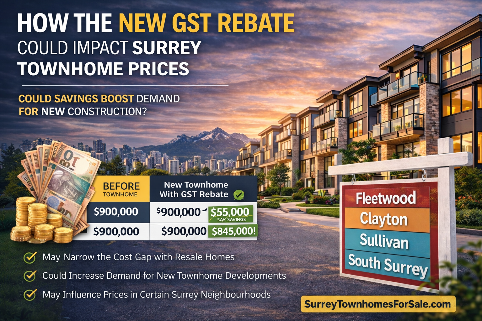 Who qualifies for the new $50,000 GST rebate on newly built homes in Canada eligibility requirements explained