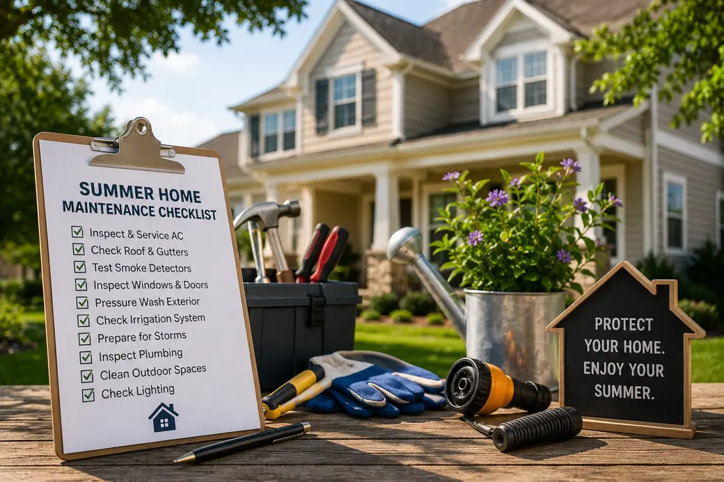 Summer Home Maintenance Checklist for Homeowners