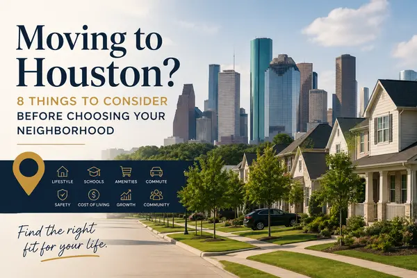 Moving to Houston? 8 Things to Consider Before Choosing Your Neighborhood