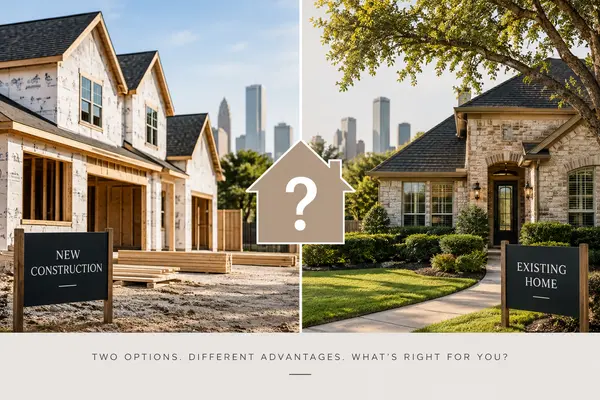 Should You Buy a New Construction Home in Houston or an Existing Home?