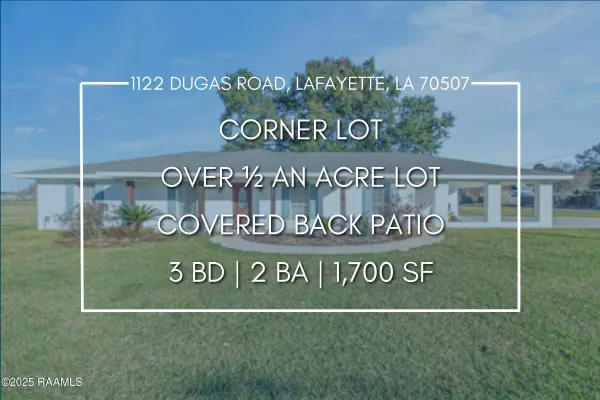 1122 Dugas RD, Lafayette, LA 70507