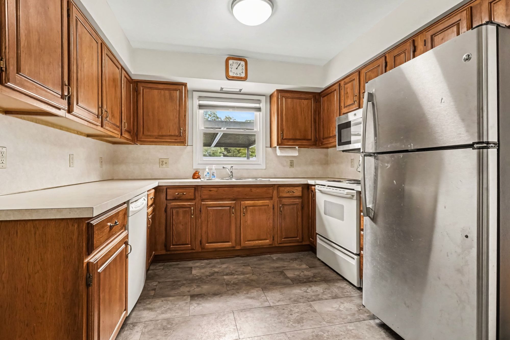 Kitchen at 5215 Grosse Pointe Street Portage Michigan