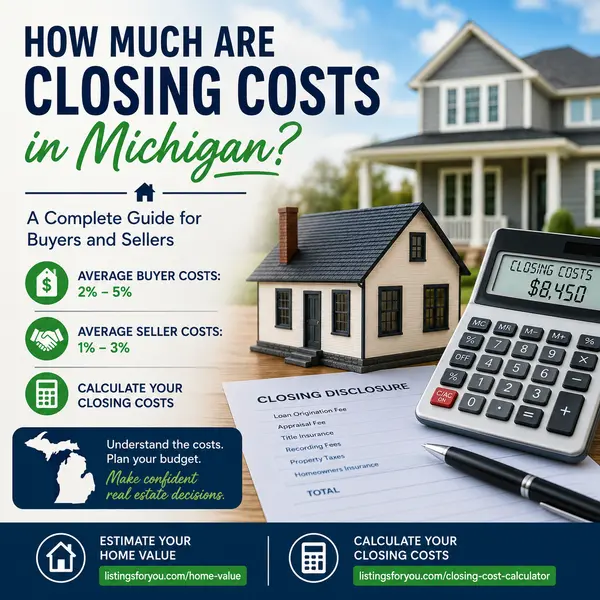 How Much Are Closing Costs in Michigan? A Complete Guide for Buyers and Sellers,Jared Stout