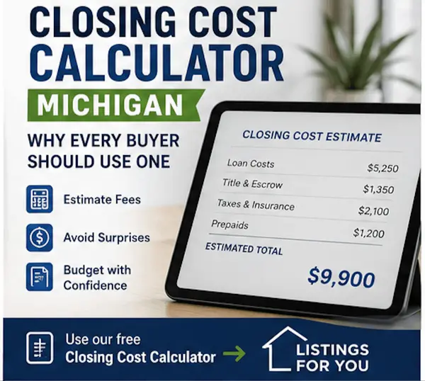 feature image of Closing Cost Calculator Michigan – Why Every Buyer Should Use One