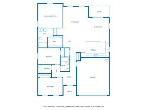 Spacious floorplan built by an established builder