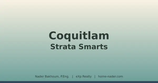 What to Check in a Coquitlam Strata's Depreciation Report Before You Buy