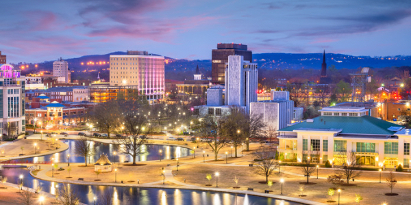 Downtown Huntsville Skyline