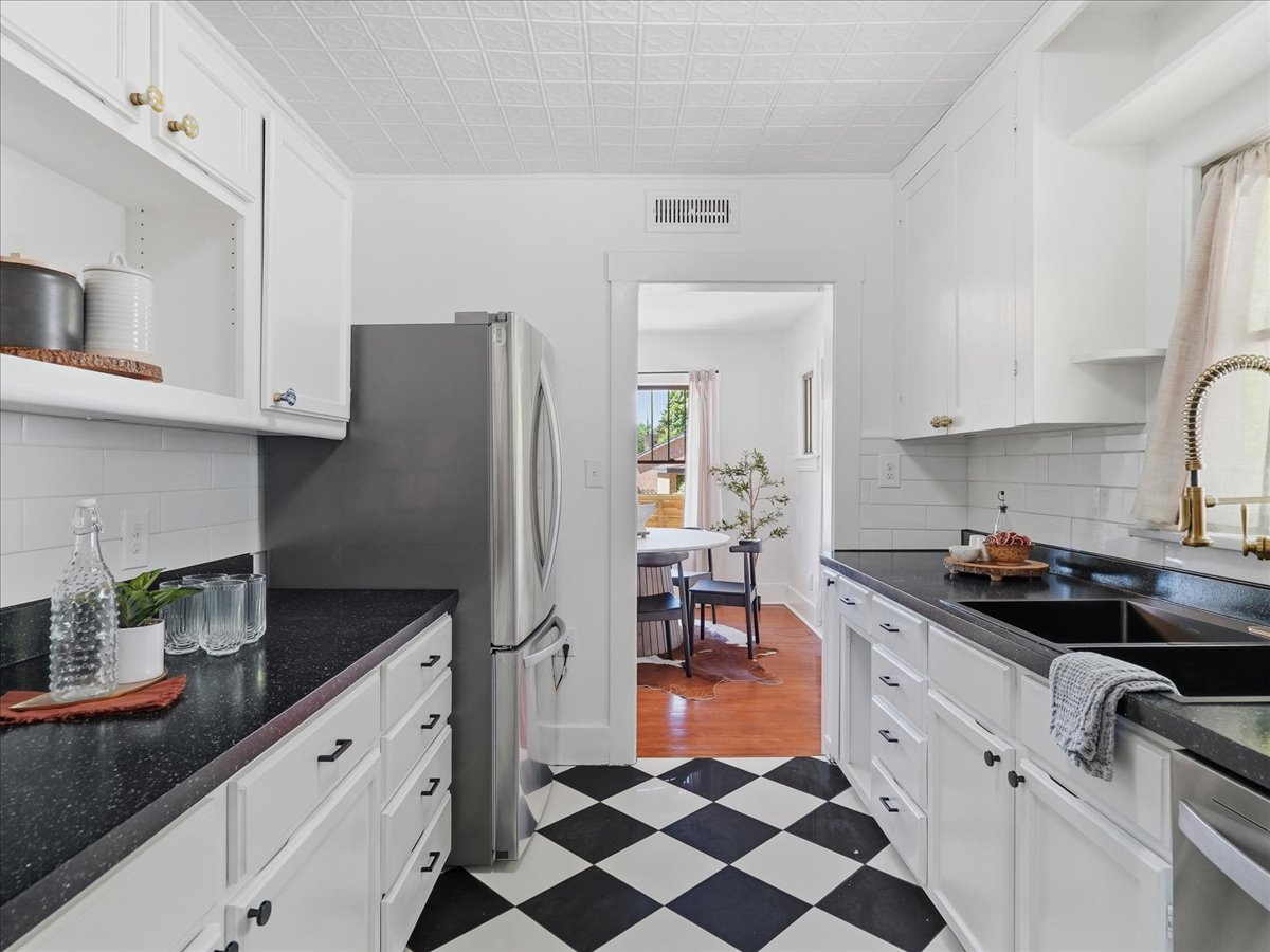 Updated kitchen at 1726 W Mulberry St Fort Collins Colorado