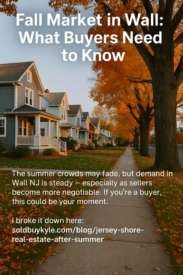 How the Jersey Shore Real Estate Market Shifts After Summer