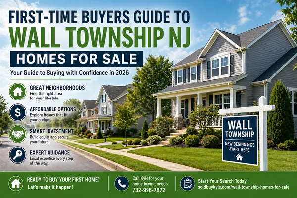 First-Time Buyers Guide to Wall Township NJ Homes for Sale (2026)
