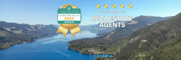 2024 Cowichan Valley Community Votes Gold Winner - Best Real Estate Agents,Community Recognition 