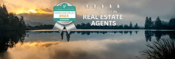 2023 Cowichan Valley Community Votes Silver Winner - Best Real Estate Agents,Community Recognition 