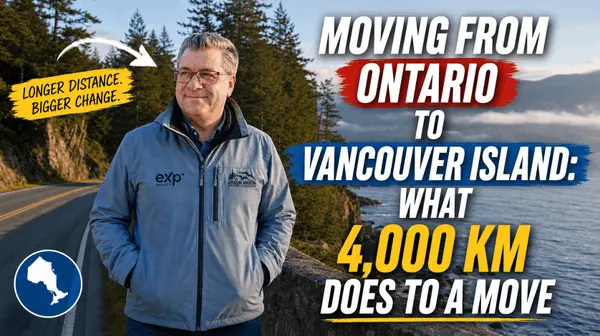 Moving From Ontario to Vancouver Island: What 4,000 km Does to a Move