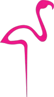 Pink flamingo