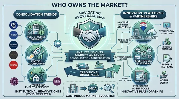 feature image of Who Really Owns America’s Real Estate Brokerages? (And Why It Matters to Your Bottom Line)