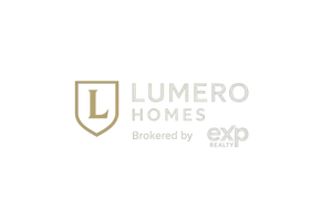 Lumero Homes real estate logo – brokered by eXp Realty in Massachusetts