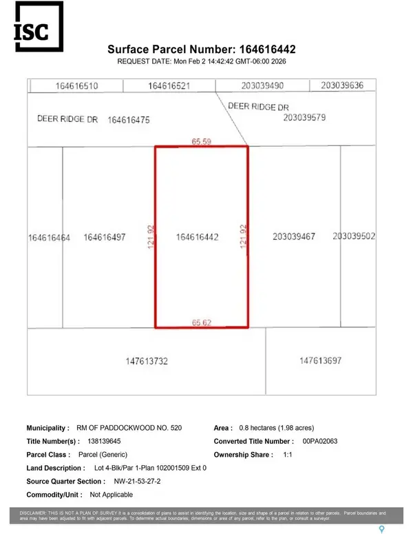 104 Deer Ridge DR, Paddockwood Rm No 520, SK S0J 0N0
