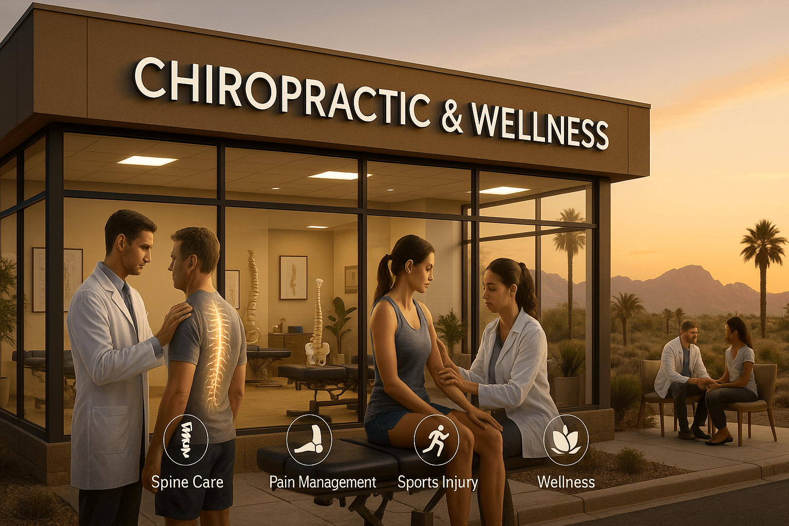 Enterprise Nevada chiropractors featuring Southwest Las Vegas spine care specialists, pain management centers, sports injury treatment, wellness clinics, and comprehensive chiropractic services