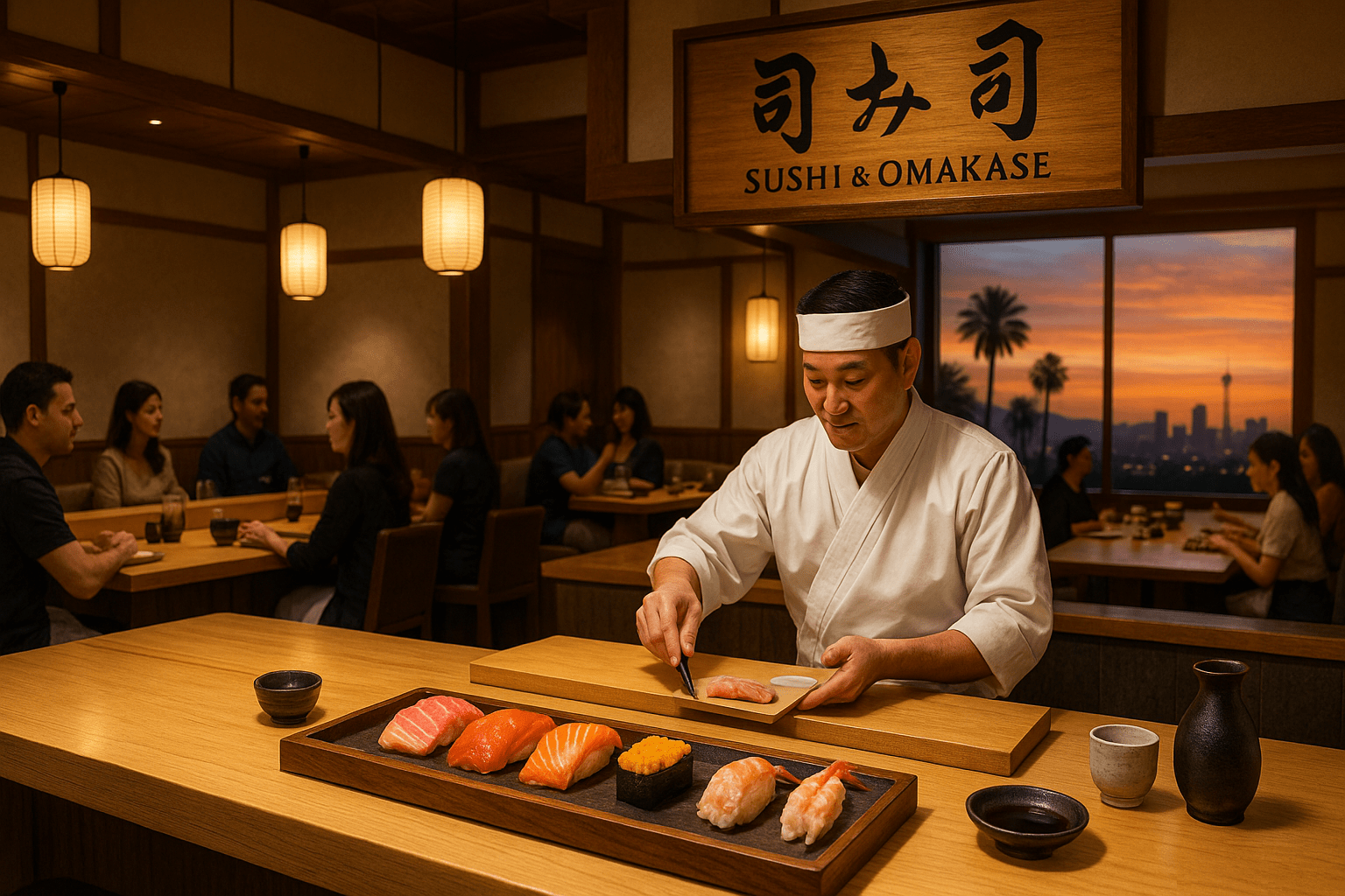 Enterprise Nevada top 10 sushi bars featuring authentic Japanese restaurants, omakase experiences, fresh sashimi and nigiri, Southwest Las Vegas sushi dining, and traditional Japanese cuisine excellence