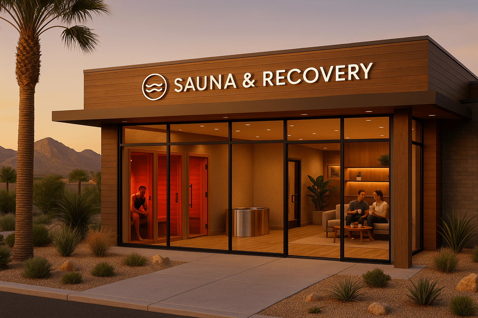 Enterprise Nevada sauna studios featuring infrared wellness therapy, thermal recovery centers, detox programs, Southwest Las Vegas wellness facilities, and comprehensive sauna health benefits