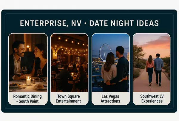 Enterprise, NV Top 10 Date Night Ideas 2025: Complete Guide to Romantic Dining, Entertainment & Couples Experiences,Real Estate Concierge Network (RECNGroup.com)