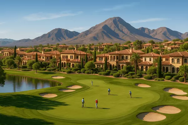 Seven Hills Henderson community culture featuring Italian-inspired luxury lifestyle, celebrity residents, golf course living, and sophisticated mountain community values