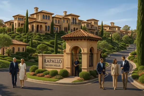 Rapallo Seven Hills Henderson ultra-luxury community excellence featuring guard-gated lifestyle, Italian architectural charm, and residents enjoying intimate Seven Hills living with exclusive community character