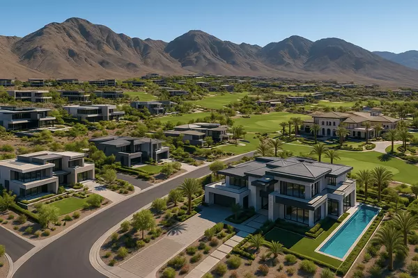 MacDonald Highlands luxury lifestyle featuring exclusive community culture, celebrity residents, ultra-high-end amenities, and social prestige in Henderson Nevada mountains