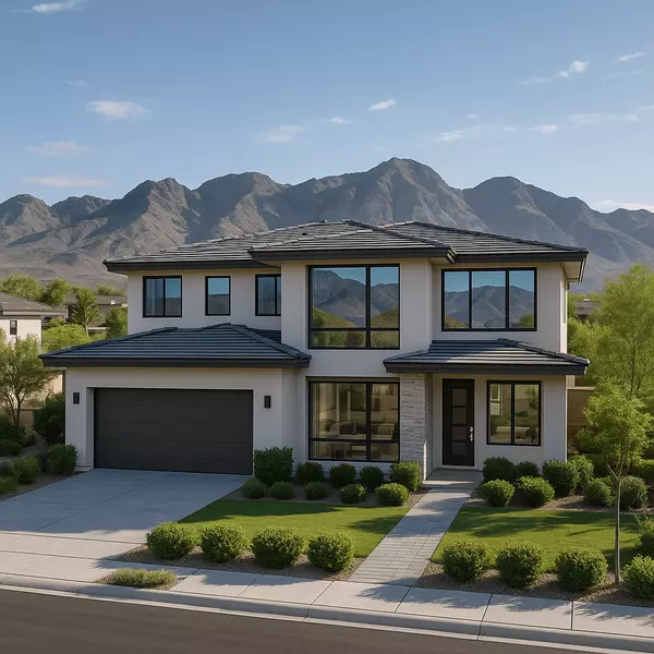 Sunridge at MacDonald Ranch homes ranging 1,200-4,000 square feet featuring family designs with Las Vegas Valley views, mountain positioning, and established community character
