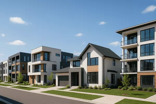 Inspirada Henderson homes ranging 1,600-4,000 square feet featuring townhomes, condos, single-family residences, and contemporary architecture from premier builders
