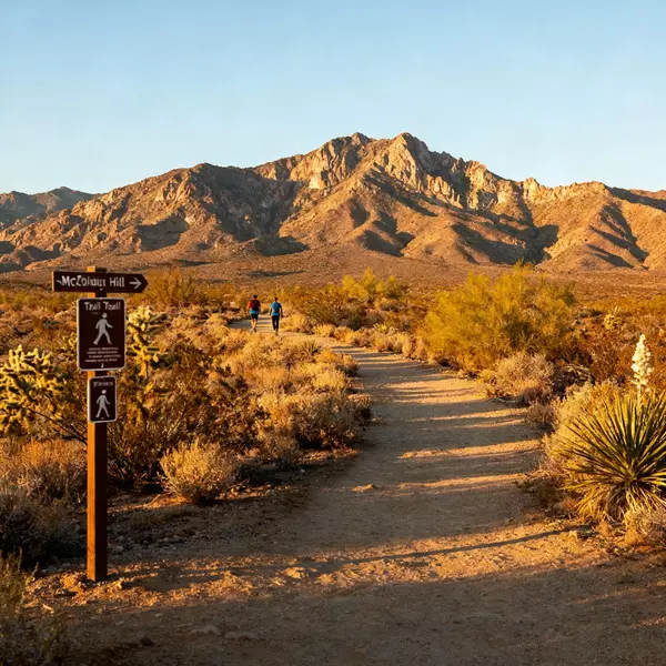 McCullough Hills trailhead featuring hiking trails, desert recreation, outdoor activities, and comprehensive adventure opportunities supporting Black Mountain family lifestyle