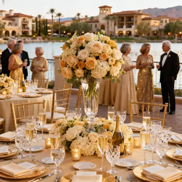 Ravello Lake Las Vegas elegant gathering featuring sophisticated community events, refined neighbors, luxury resort lifestyle, and exclusive golf course social activities in Nevada